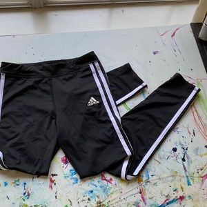 Girls Adidas leggings